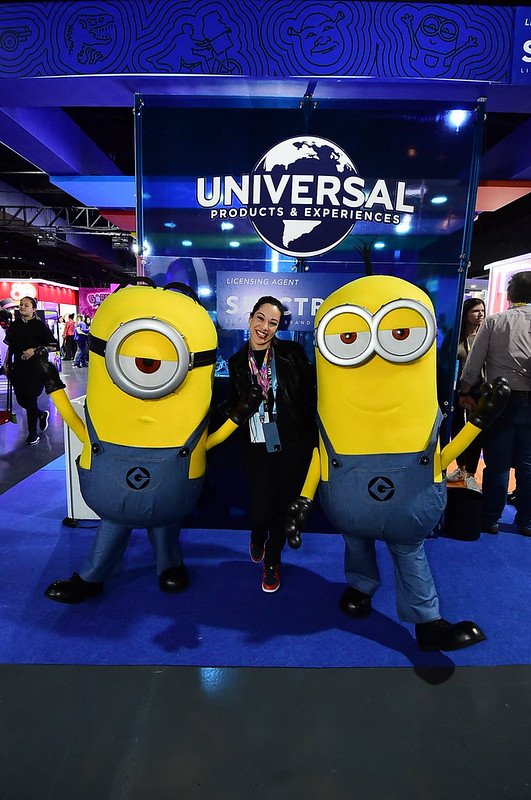 LicensingCon 2024 feira de licenciamento em São Paulo com Minions. Foto: Divulgação EPGrupo/Maneko Alves