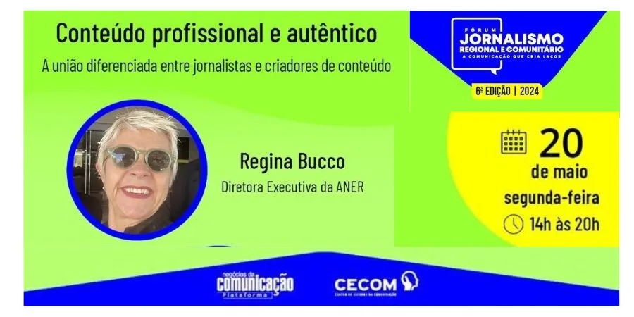 Aner participa do 6o. Fórum de Jornalismo Regional e comunitário