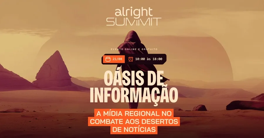 Alright Summit destaca a mídia regional no combate aos desertos de notícias