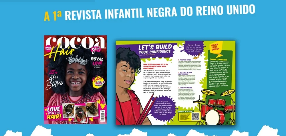 Cocoa Magazine: uma nova voz para a diversidade na mídia infantil