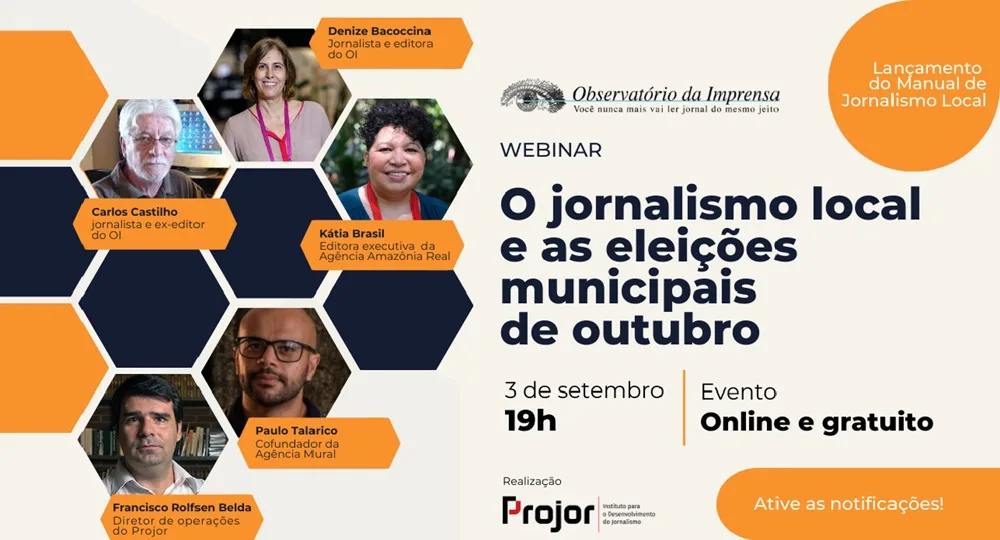 Projor lança o Manual de Jornalismo Local 2024