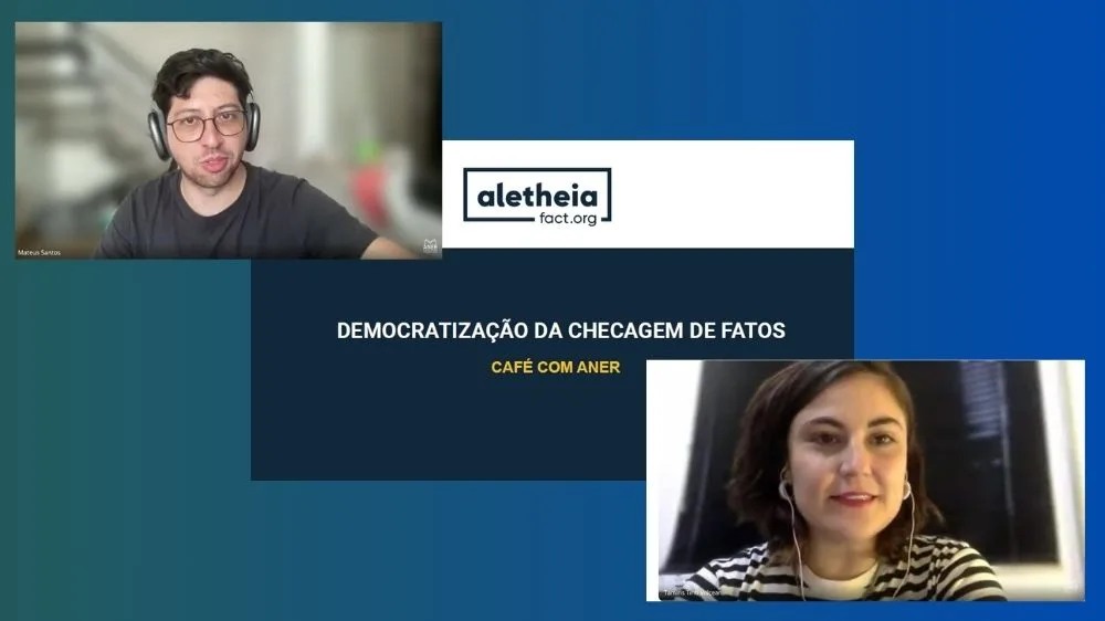 AletheaFact.org: Plataforma de combate à desinformação em debate no Café com Aner