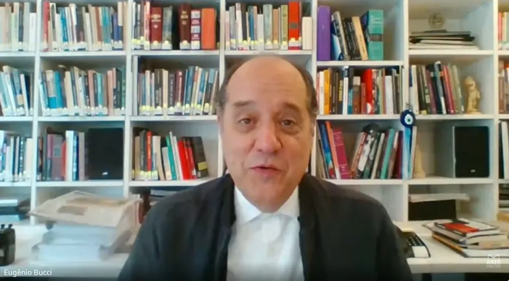 Eugênio Bucci fala sobre liberdade de imprensa e liberdade de expressão no Café com Aner