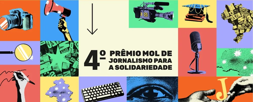 Aner apoia o premio mol de jornalismo banner colorido