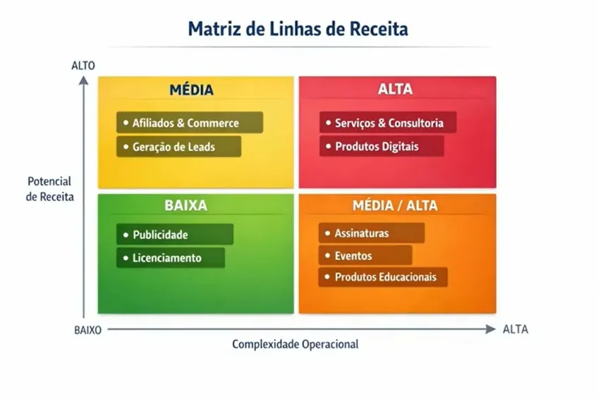 Planilha gráfico mostra estratégias de monetização de Flavio Moreira no Café com Aner
