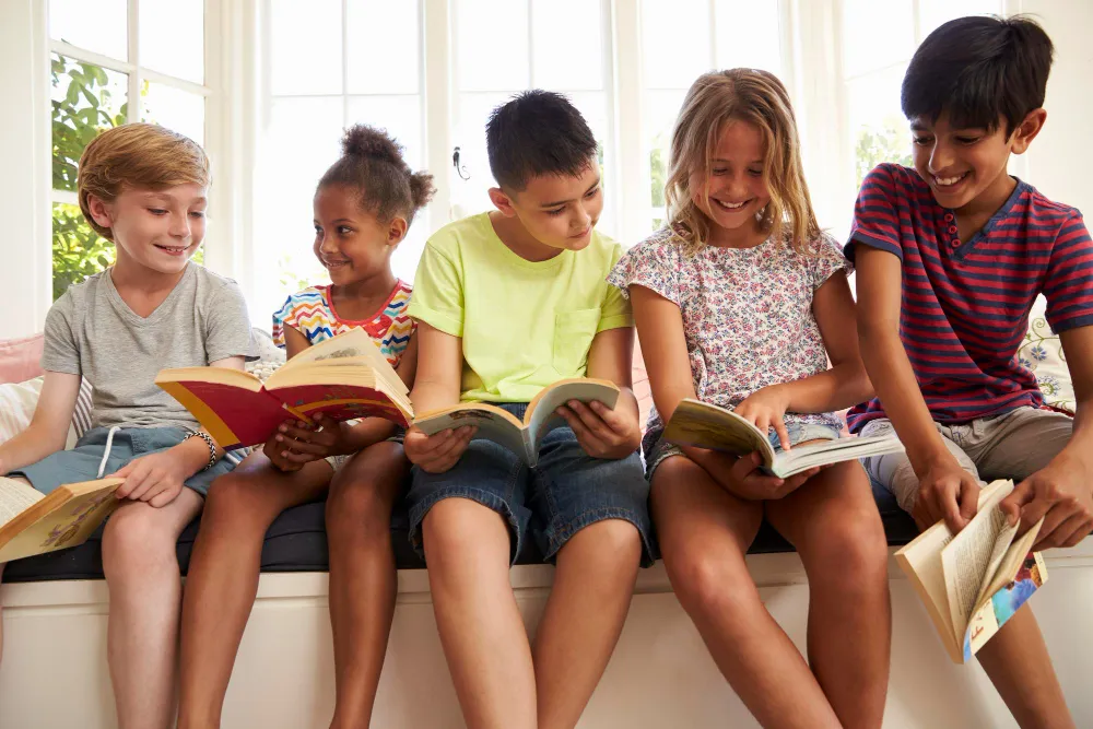 Crianças leitores revistas Kids Trusted Media Lulu Skantze