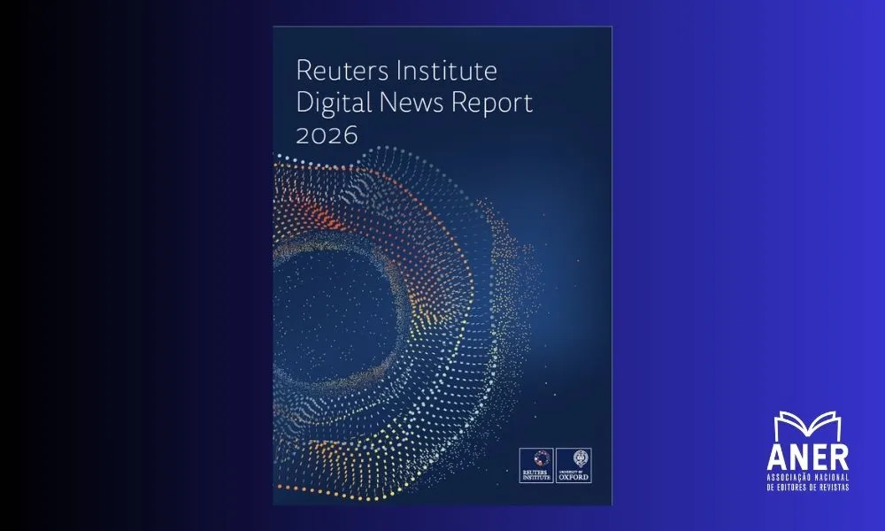 Relatório Reuters Digital Report 2026 abertura do resumo temático