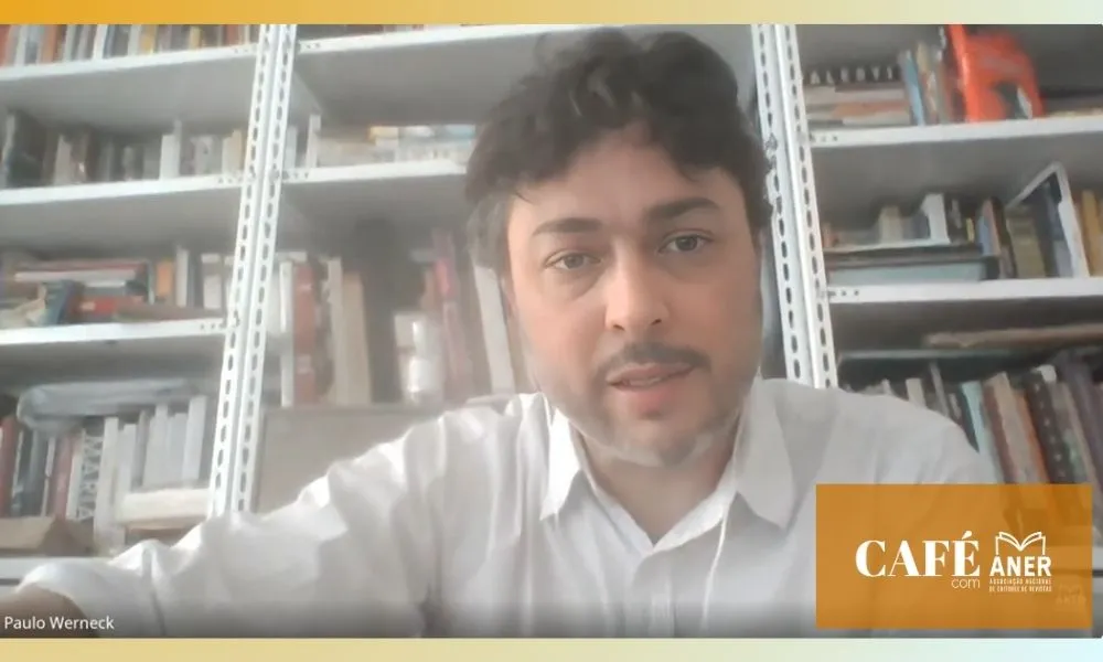 Paulo Werneck Quatro Cinco Um feira do Livro de São Paulo Café com Aner